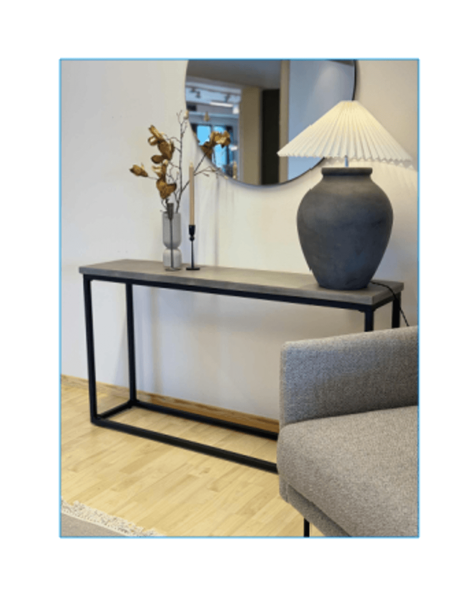 Konsollbord grey stone