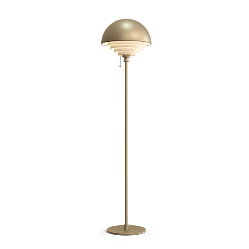 Motown Gulvlampe Messing